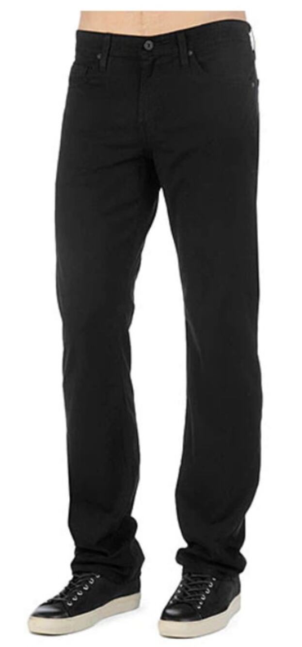AG JEANS THE PROTEGE STRAIGHT LEG Black Pant 34x34